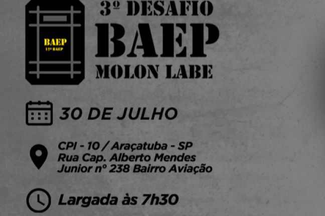3° Desafio BAEP Araçatuba 2023