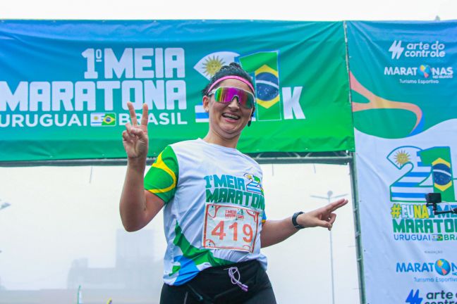 1ª Meia Maratona 21K Uruguai Brasil