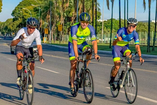Treinos Ciclismo no Parque da Cidade de Brasília (Quarta-feira) 08/11/2023