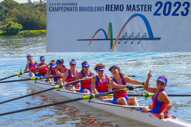 Campeonato Brasileiro de REMO MASTER 2023 - Brasília DF 04Nov23