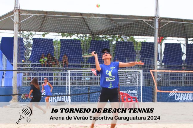 1º Torneio Beach Tennis Arena Esportiva Caraguatatuba 2024
