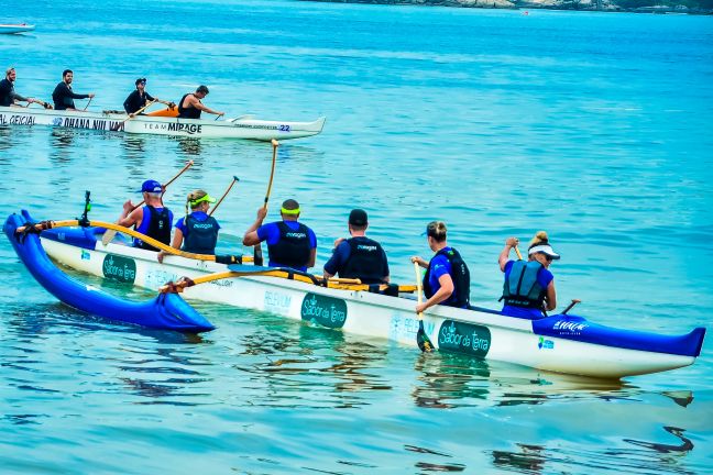 Prova Festiva de Canoa Havaiana 
