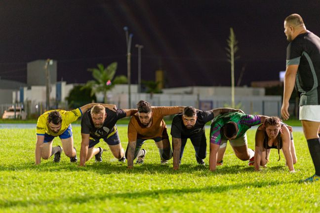 Treinos Pista de Atletismo Itajaí Rugby 