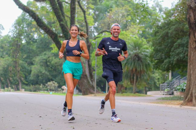 Treinos   Parque Ibirapuera Segunda-Feira - 29/04/2024 (Corrida, Ciclismo, Caminhada, Patinação e skates. ) @sourosilenemelo