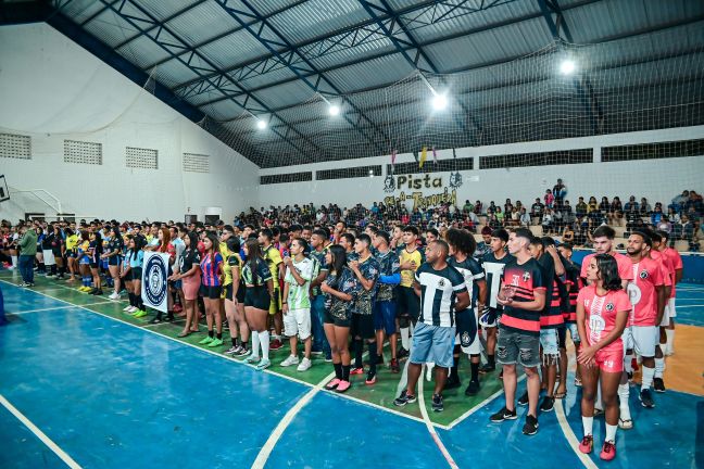 Abertura do Campeonato Municipal de Futsal  - Masculino e Feminino 2024
