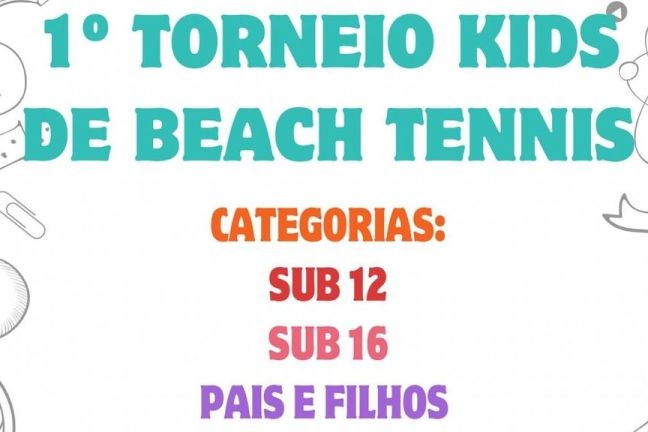 1° Torneio Kids de Beach Tennis - Praia Esportes de Areia 