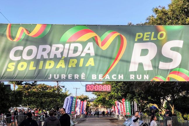 Jurerê Beach Run - Corrida Solidária Pelo Rio Grande do Sul