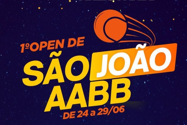 1º Open de São João AABB - Terça feira 