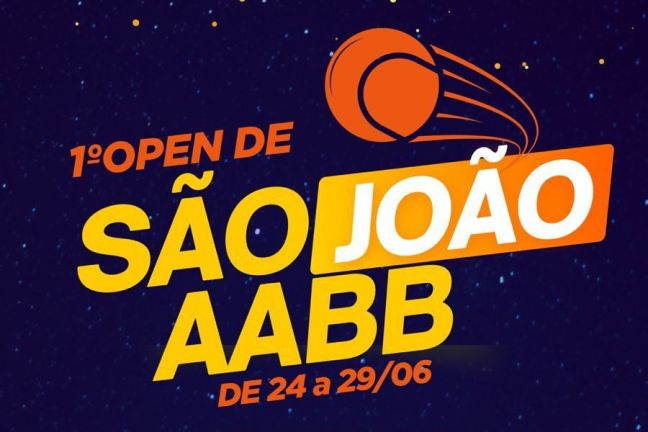 1º Open de São João AABB - Quinta feira 
