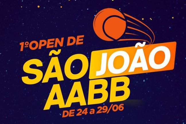 1º Open de São João AABB - Sábado 