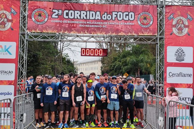 2ª Corrida do Fogo  - Rio Negrinho