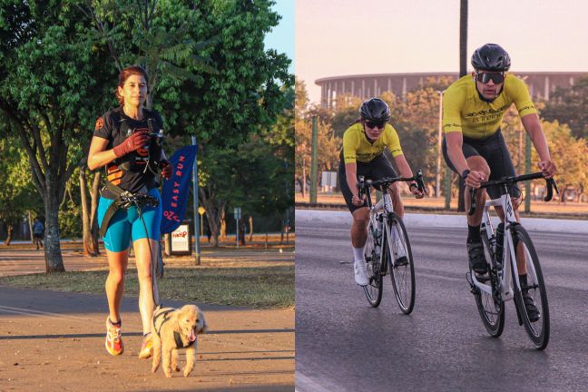 Treinos Corrida/Ciclismo - Parque da Cidade de Brasília - Terça-feira (09/07/2024)