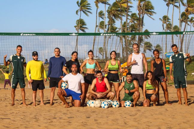 Treinos Futvolêi e Volêi Orla Jardim de Alah