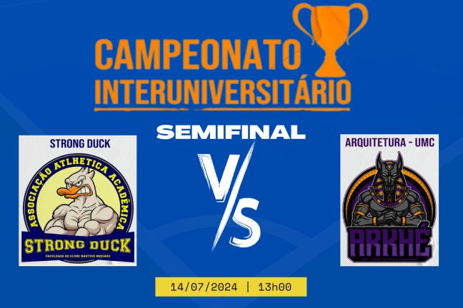 Interuniversitário 14.07 13h Strong Duck vs ARKHÉ