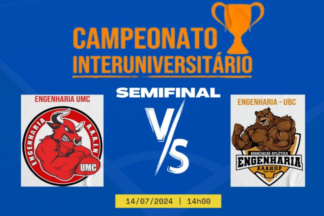 Interuniversitário 14.07 14h ENG UMC vs ENG UBC