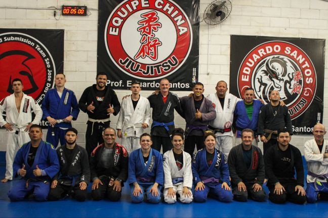 Treino Jiu jitsu