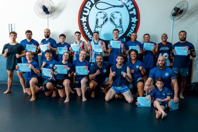 Graduação de Muay Thai - Veronica