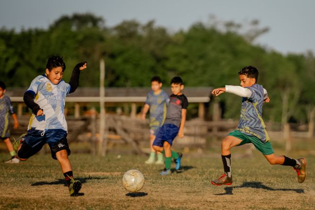 treino chapecoense infantil