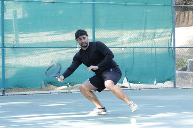 Treino tênis lagoa do nado