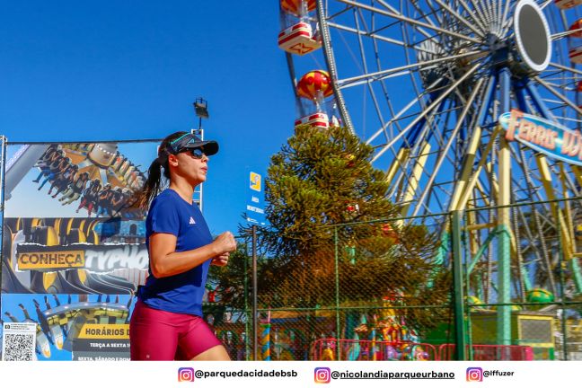 Treinos Corrida - Ciclismo - Patins - Parque da Cidade de Brasília - Nicolândia (19/07/2024)