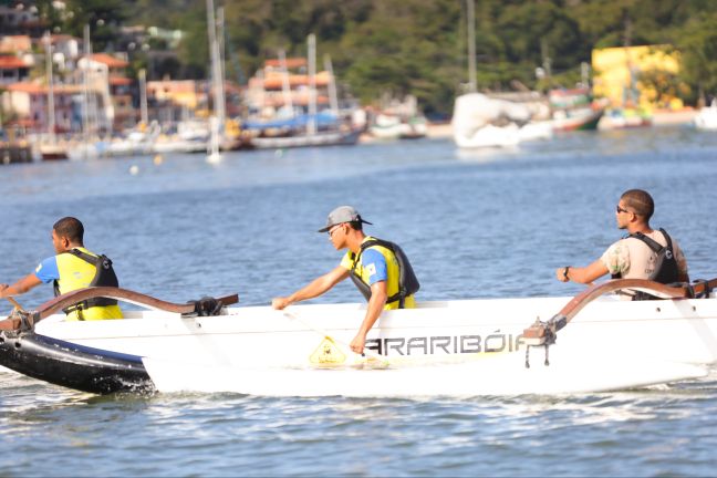 Treino Canoa em São Francisco - Charitas