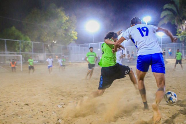 Futebol de Areia - Floresta Sul x Novo Horizonte