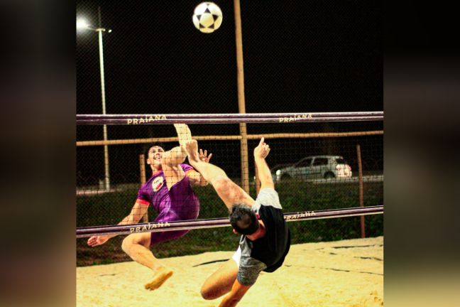 Treinos Beach Tennis e Futevôlei - Praiana - Tarde/Noite