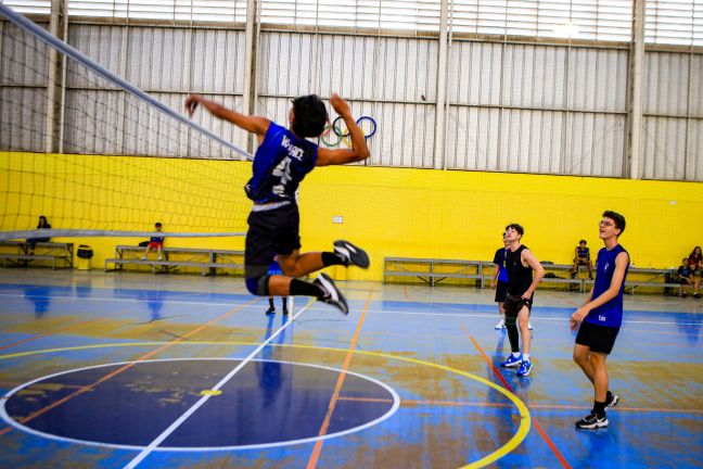 Jogos internos de Férias Escolinha CIE 01/08/2024 - Campeonato de Vôlei Masculino