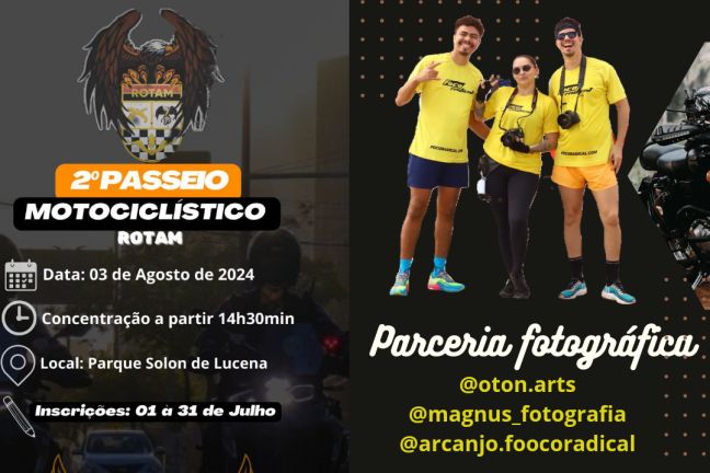 2° Passeio Motociclistico Rotam