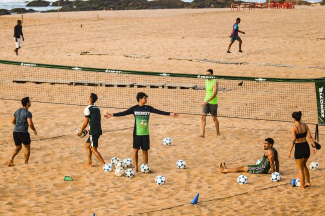 Treino futvôlei 