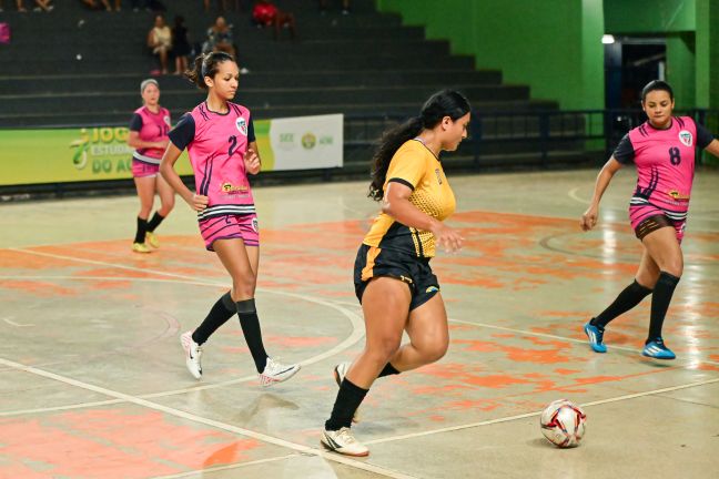 Campeonato Est. de Futebol de salão Adulto - Feminino 3º Rodada Calafate X Atlético Xapuriense