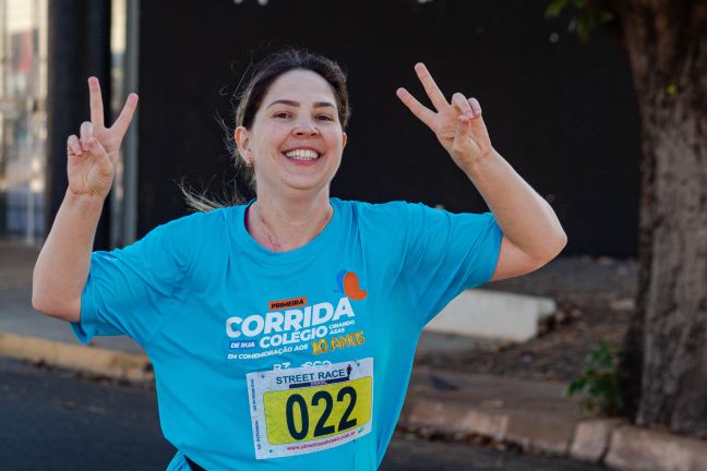 1° Corrida de rua Colégio Criando Asas