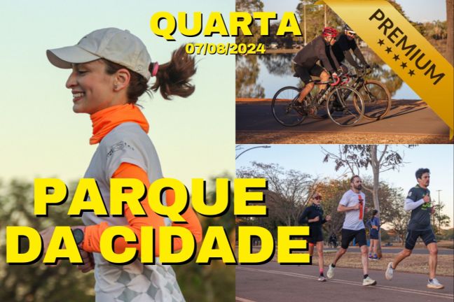 Treinos no Parque da Cidade de Brasília | Quarta-feira