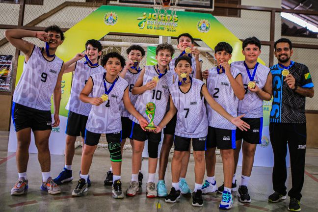 Jogos Escolares 2024 - Basquete Masculino e feminino 