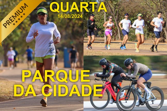 Treinos no Parque da Cidade de Brasília | Quarta-feira