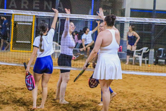 Treino de Beach Tennis - AABB