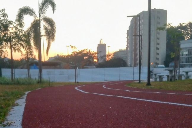 Treinos no Parque Esportivo da Concha Acústica - Niterói