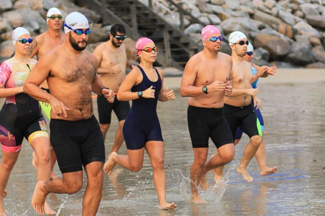 Treino Aquathlon Ponta Negra (Gileno Braga)