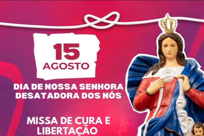 Missas em comemoração ao Dia De Nossa Senhora Desatadora Dos Nós 