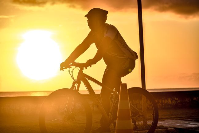 Treino ORLA DE MANAÍRA CORRIDA E CICLISMO