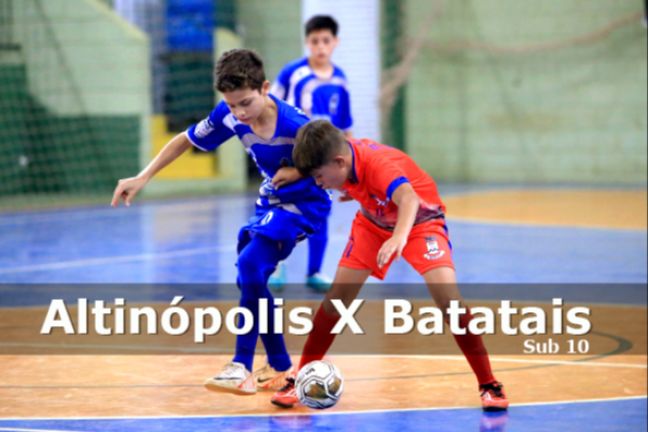 ALTINÓPOLIS X BATATAIS (Sub 10)