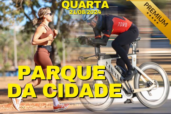 Treinos no Parque da Cidade de Brasília | Quarta-feira