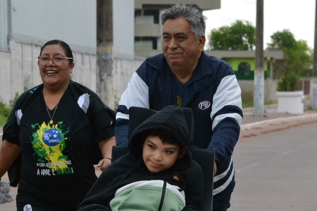 Treinão solidario da APAE - Corrida e caminhada em alusão a semana da pessoa com deficiência intelectual e múltipla.