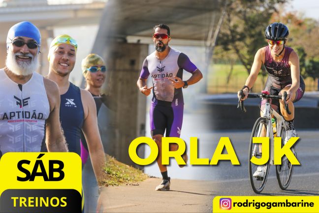 Treinos Triathlon da Aptdão Assessoria Esportiva + Ponte JK 