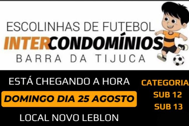 Torneio Inter condomínios - Barra da Tijuca 