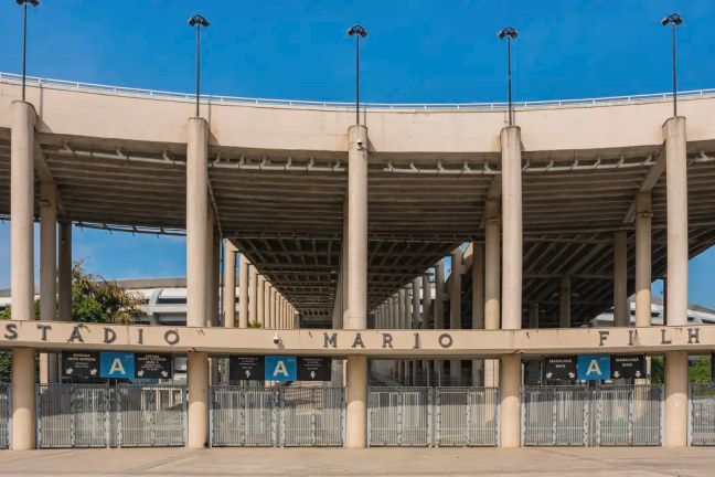 Treinos Estádio Maracanã  6h - 09h