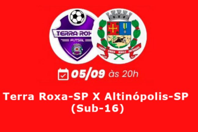 Terra Roxa-SP X Altinópolis-SP (Sub-16) (Quartas de Finais Série Prata)