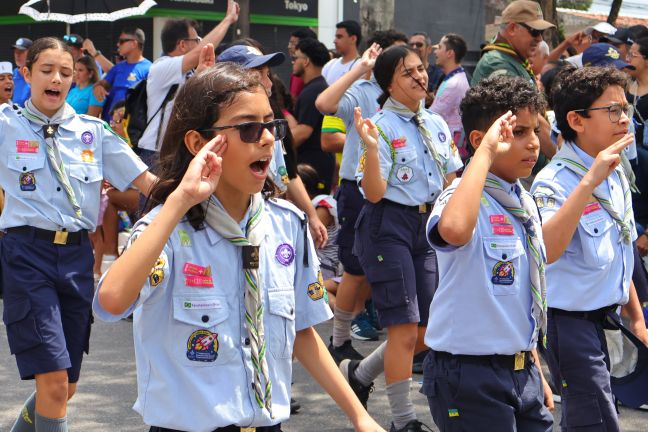 Treinos Longão Desfile cívico-militar de 7 de setembro João Pessoa-PB (após a Igreja Batista)