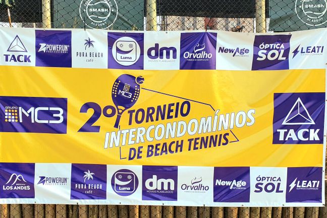 2º Torneio MC3 Intercondomínios de Beach Tennis.