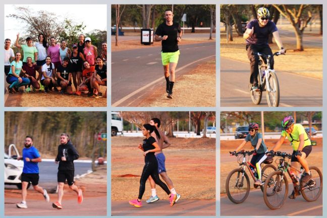 Treinos PEDAL E CORRIDA PARQUE DA CIDADE  BRASILIA-DF 17:30 HRS